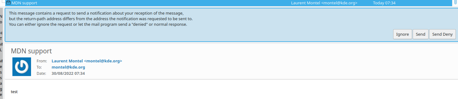 You can now interact with mail delivery notification-related actions directly from the email viewer