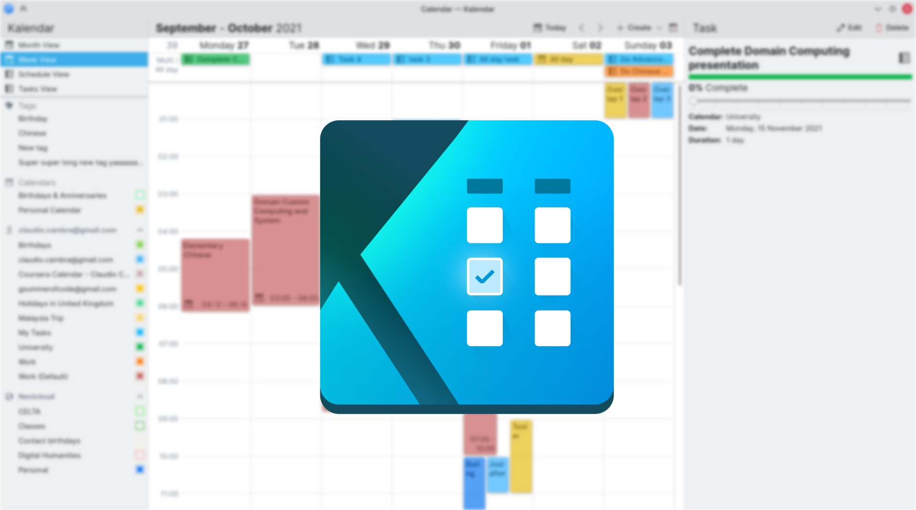 Getting ready for KDE review — Kalendar devlog 18